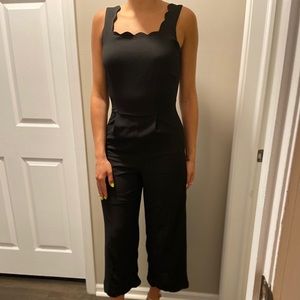 Monteau Black Jumpsuit